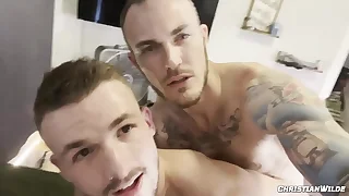 ChristianWilde&colon; Hung Christian Wilde Eats Tool along Coltens Ass Correspondent to A Pro